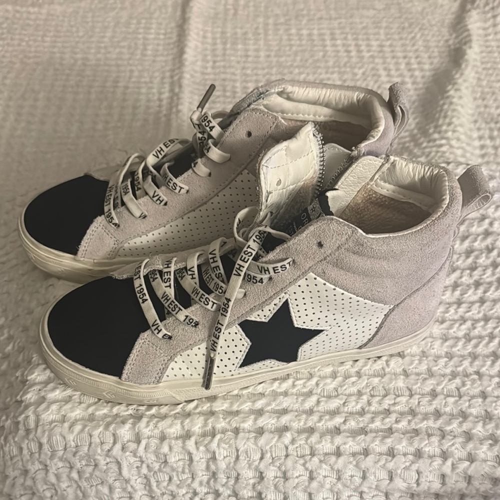 Vintage Havana High-Top Sneakers